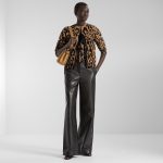 FENDI Peekaboo Mini Cappuccino brown leather bag with threading - Image 2